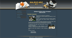Desktop Screenshot of halasz-haz.hu